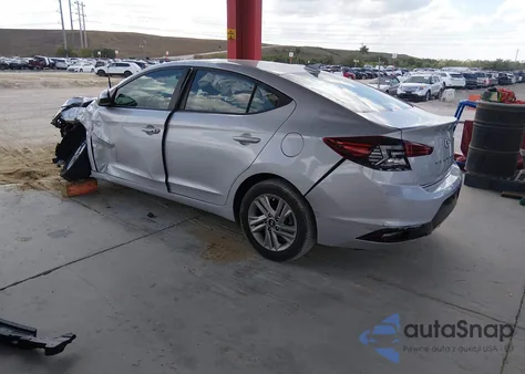 2019 Hyundai Elantra Value Edition из США, поврежденный, VIN KMHD84LF0KU841714